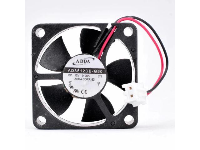 AD3512DB-G50 3.5cm 35mm fan 35x35x10mm DC12V 0.05A 2 lines dual ball bearing ultra-quiet micro host cooling fan