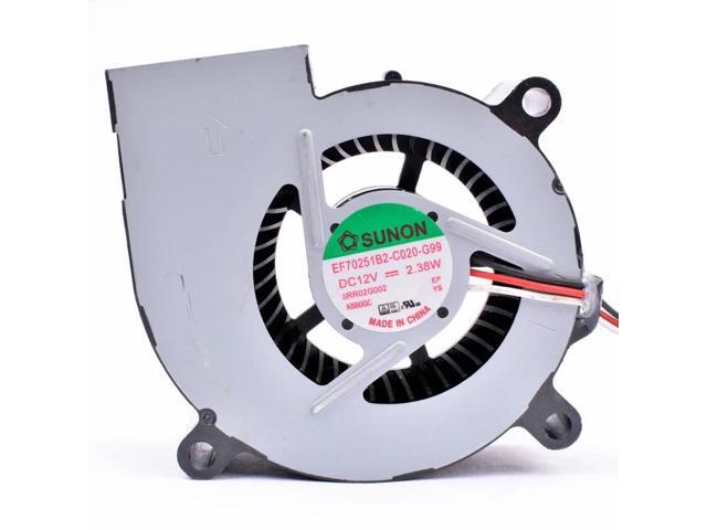 EF70251B2-C020-G99 12V 2.38W Turbo blower cooling fan for projector