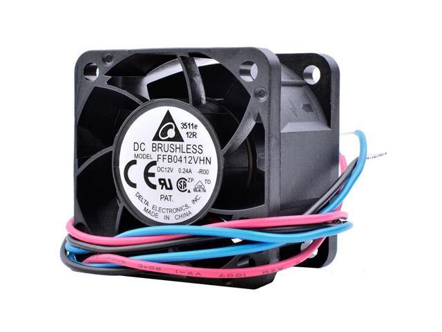 FFB0412VHN-R00 4cm 4028 DC 12V 0.24A Double ball bearing large air volume power supply cooling fan