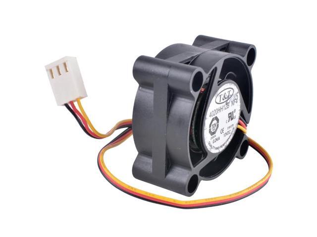 New 4020HH12B NF4 4cm 4020 40mm fan 12V 0.24A 3-wire belt monitoring speed double ball bearing large air volume cooling fan