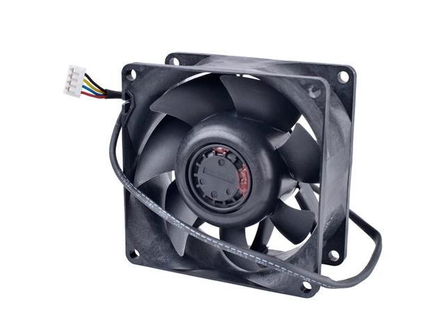 V80E12BHA7-57 8cm 80mm fan 8038 80x80x38mm 12V 0.80A Double ball bearing air volume server cooling fan