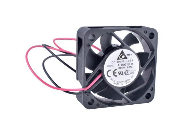 AFB0512HB 5cm 50mm fan 5015 12V 0.15A Double ball bearing large air volume cooling fan