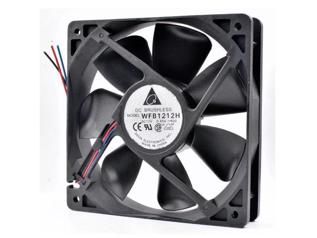 WFB1212H-R00 12cm 12025 120mm fan DC12V 0.45A stall alarm large air volume computer chassis power cooling fan