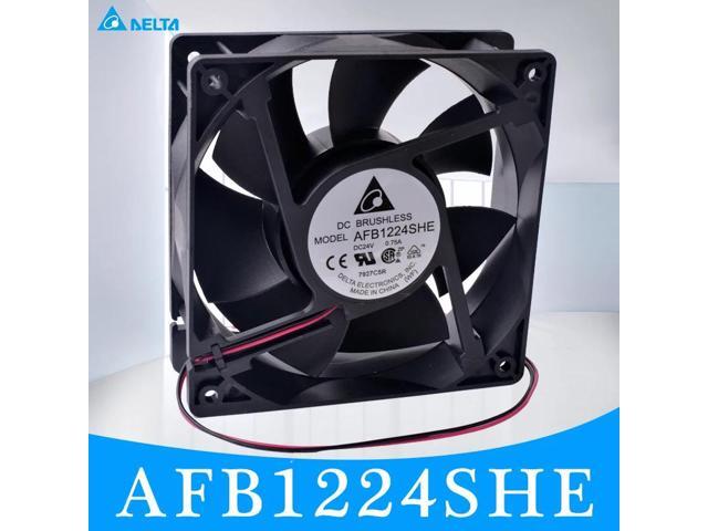 120mm fan AFB1224SHE 120x120x38mm 24V 0.75A Double ball bearing large air volume inverter cooling fan
