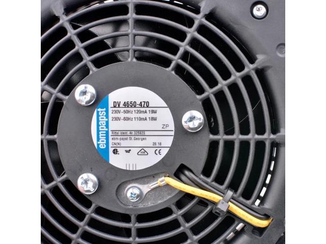 DV 4650-470 12cm 120x120x38mm AC230V 220V 120mA 19W High-end cabinet metal cooling fan
