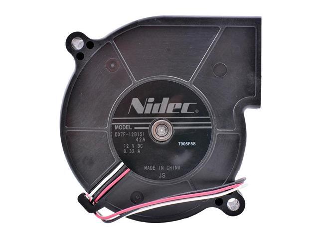 D07F-12B1S1 A42 7520 75x73x20mm DC 12V 0.32A projector cooling fan Centrifugal turbine blower