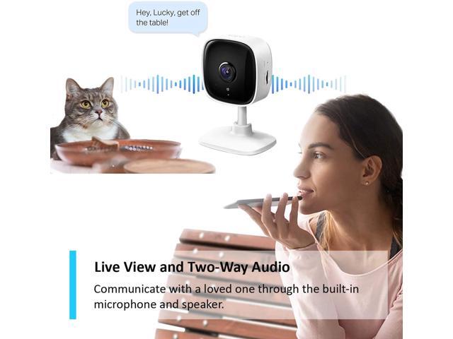 TP-Link Tapo Smart Home Security WiFi Camera, Records in 1080p (Full HD) Up to 30 ft Night Vision Up to 128 GB microSD Card Slot Works...