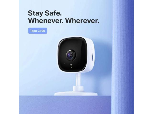 TP-Link Tapo Smart Home Security WiFi Camera, Records in 1080p (Full HD) Up to 30 ft Night Vision Up to 128 GB microSD Card Slot Works...