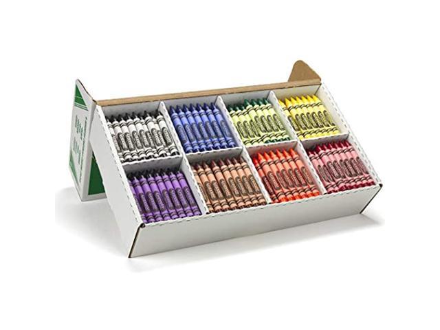 Crayola. 528038 Classpack Regular Crayons, 50 Each of 8 Colors, 400/Box