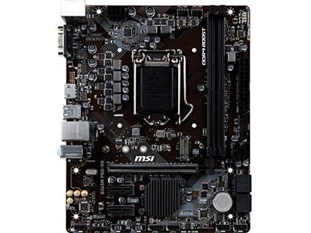 MSI PRO B365M PRO-VH LGA 1151 (300 Series) Micro ATX Intel Motherboard