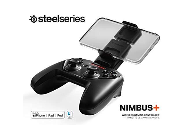 SteelSeries - Nimbus+ Wireless Gaming Controller for Apple iOS, iPadOS, tvOS Devices - Black - image 10