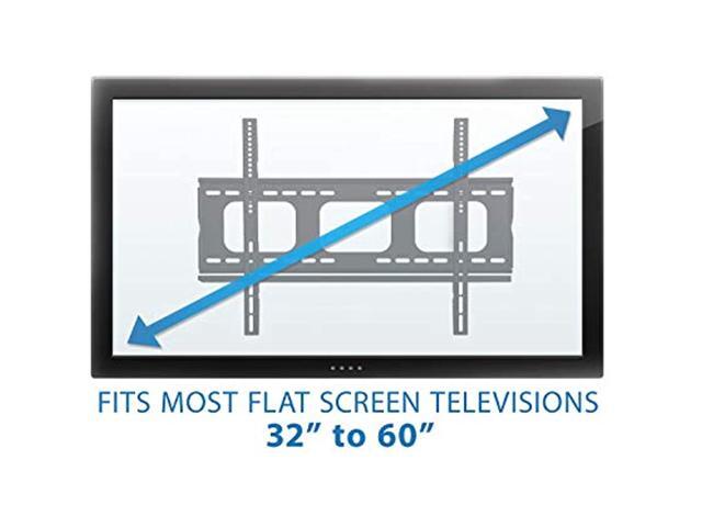 Mount-It! Fixed TV Mount Fits 32'-60' TVs VESA 600 x 400 Max