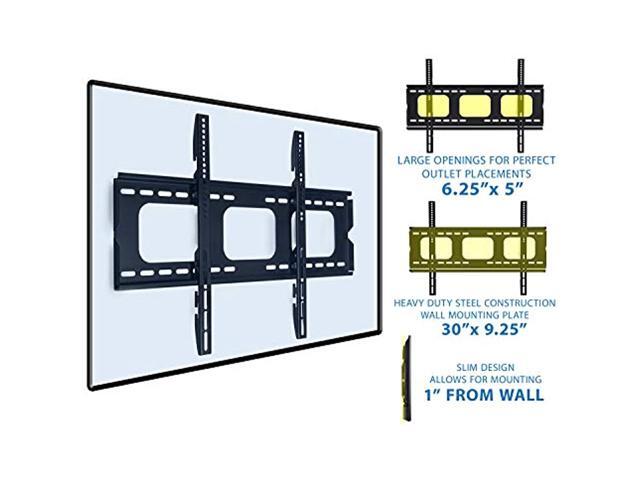 Mount-It! Fixed TV Mount Fits 32'-60' TVs VESA 600 x 400 Max