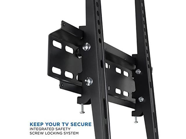 Mount-It! Low Profile TV Wall Mount Tilt Bracket Fits 32 -55 TVs 77 lbs. Capacity - image 9