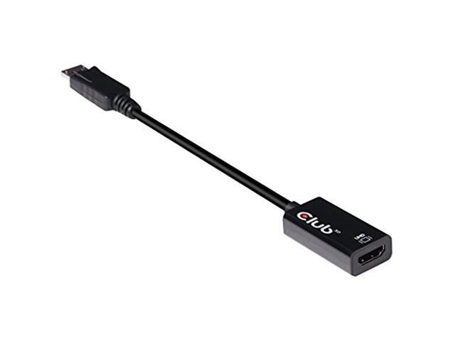 Club 3D CAC-1080 0.63 DisplayPort/HDMI Audio/Video Cable Black - image 4