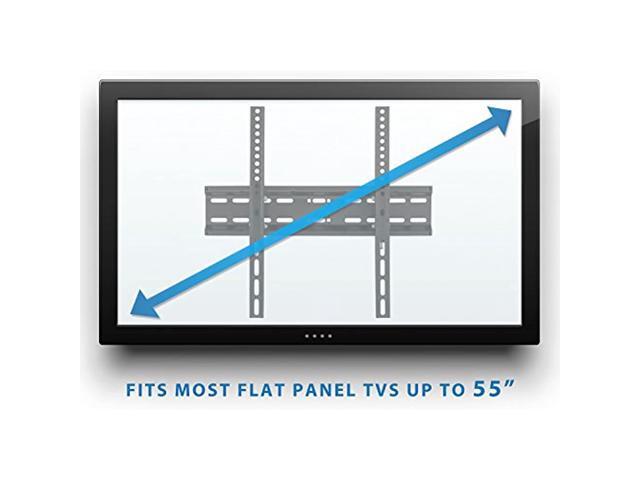 Mount-It! Low Profile TV Wall Mount Tilt Bracket Fits 32 -55 TVs 77 lbs. Capacity - image 7
