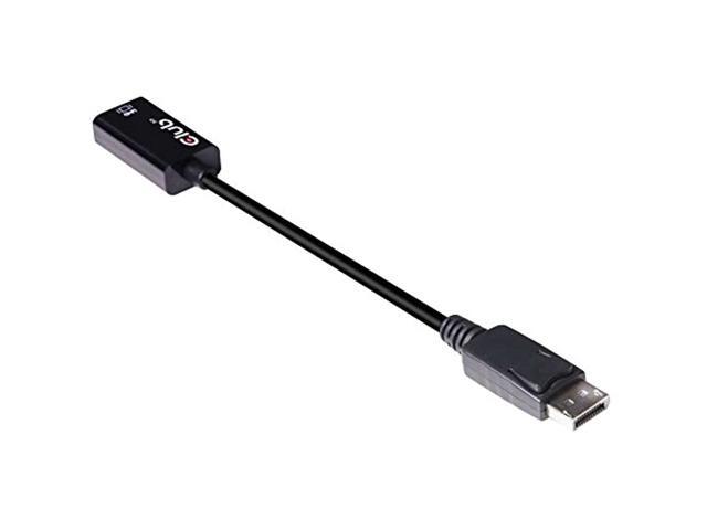 Club 3D CAC-1080 0.63 DisplayPort/HDMI Audio/Video Cable Black - image 3