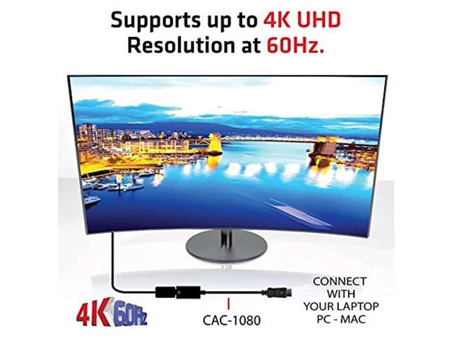 Club 3D CAC-1080 0.63 DisplayPort/HDMI Audio/Video Cable Black - image 6