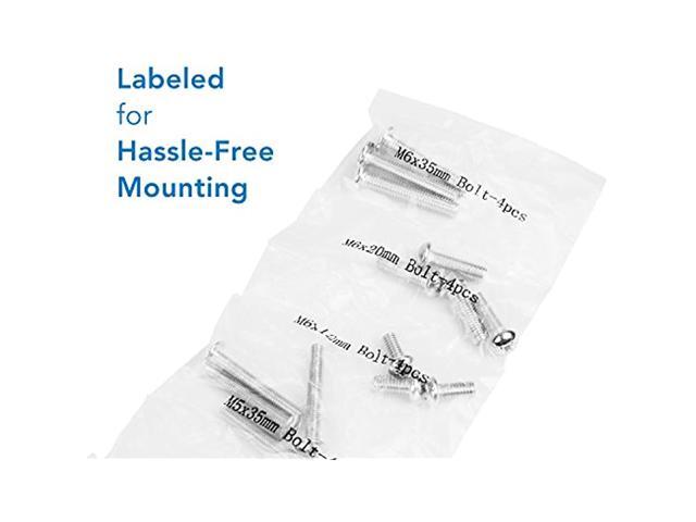Mount-It! MI-TVHWKIT Universal Wall TV Mount with Screws 92 Pieces - image 6