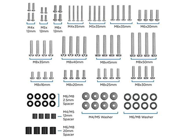 Mount-It! MI-TVHWKIT Universal Wall TV Mount with Screws 92 Pieces - image 3
