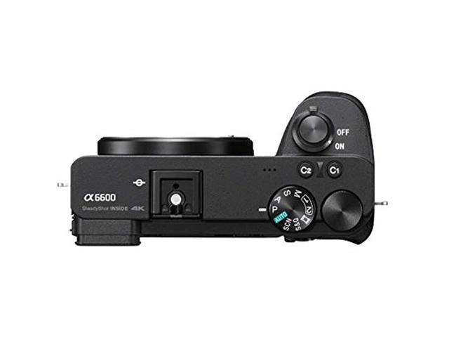 Sony - Alpha 6600 APS-C Mirrorless 4K Video Camera (Body Only) - Black - image 10