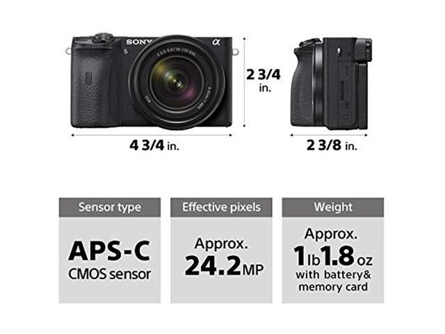 Sony - Alpha 6600 APS-C Mirrorless 4K Video Camera (Body Only) - Black - image 11