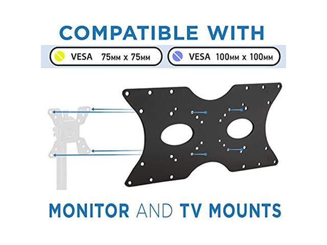 Mount-It! VESA Mount Adapter Plate | Conversion Kit Allows 50x50 75x75 100x100 200x200 to Fit Up to 400x200 mm Patterns - image 3