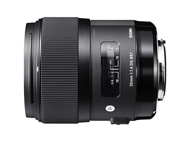 Sigma 340306 35mm F1.4 DG HSM Lens for Nikon (Black) - International Version