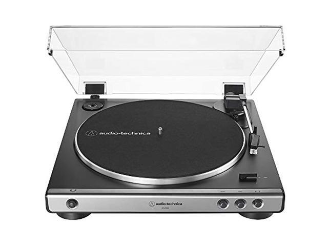 Audio-Technica - Audio Technica AT-LP60X-GM Turntable Gunmetal - Black/Gunmetal - image 12