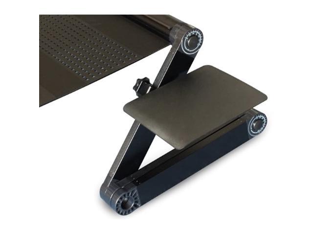 WorkEZ Mouse Pad: Ambidextrous, Adjustable, Removable Tilting, Aluminum Mouse Pad Platform for WorkEZ Ergonomic Laptop Stand, Lap Desk, Standing Desk