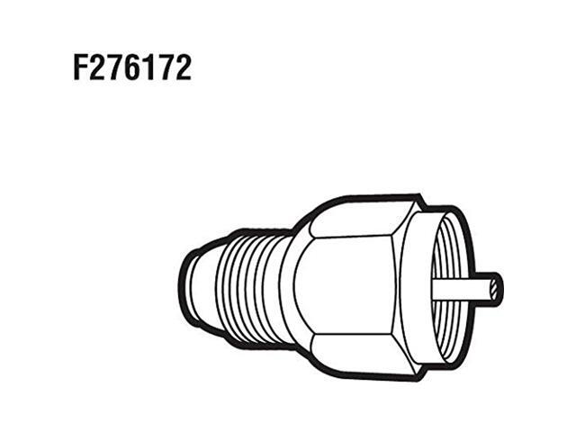MR. HEATER Female Cylinder Thread x Soft Nose POL LP Refill Adapter F276172
