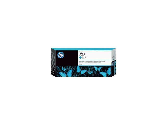 HP 727 300-ml Cyan DesignJet Ink Cartridge, F9J76A