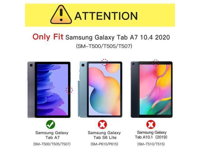 EpicGadget Case for Samsung Galaxy Tab A7 10.4' SM-T500/T505/T507 (Released in 2020) - Lightweight Slim PU Leather Stand Auto Wake/Sleep Folio...