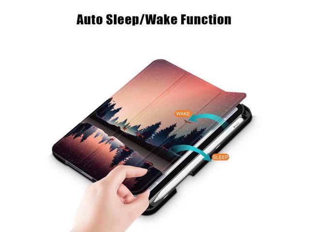 anicestore Case for iPad Mini (A17 Pro, 2024, 7th Generation) / iPad Mini 6 (2021, 6th Generation) 8.3 inch with Pencil Holder - Slim Stand Hard...