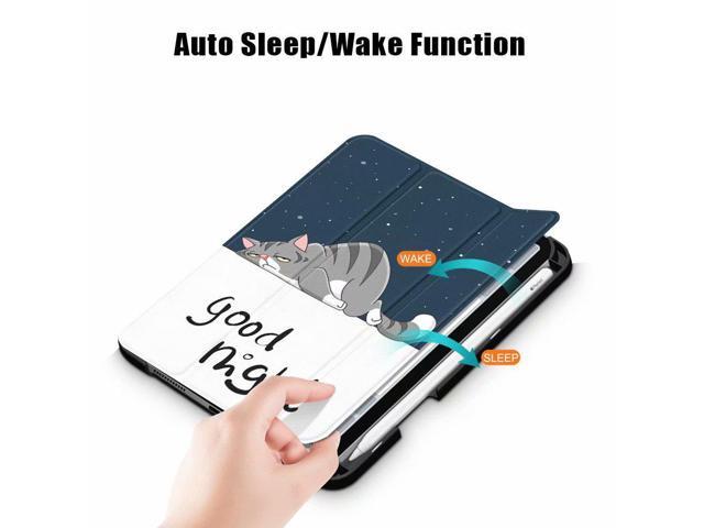 anicestore Case for iPad Mini (A17 Pro, 2024, 7th Generation) / iPad Mini 6 (2021, 6th Generation) 8.3 inch with Pencil Holder - Slim Stand Hard...