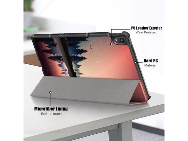Epicgadget Lenovo Tab P11 11 inch Case 2020 (Model: TB-J606F TB-J606X) - Slim Lightweight Smart PU Leather Cover Tri-fold Stand Case Hard Shell...