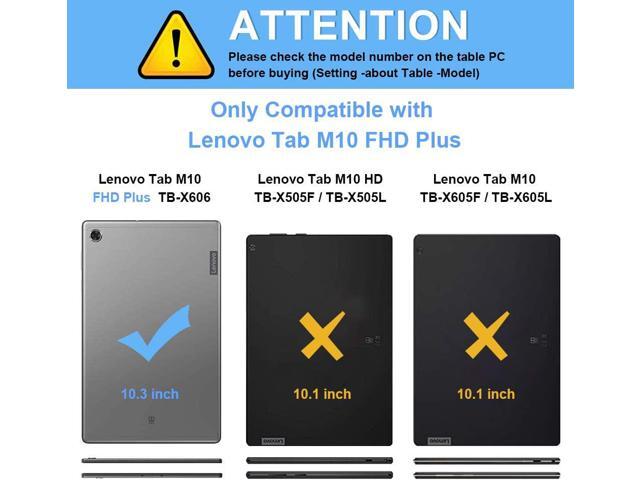 [2 Pack] EpicGadget Screen Protector for Lenovo Tab M10 Plus 10.3' FHD Android Tablet 9H Hardness Anti Scratch Tempered Glass Screen Protector for...