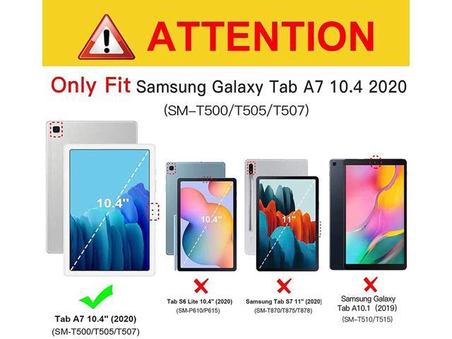 [2 Pack] Galaxy Tab A7 10.4' Screen Protector, EpicGadget 9H Hardness Anti-Scratch Bubble Free Tempered Glass Screen Protector for Samsung Galaxy...