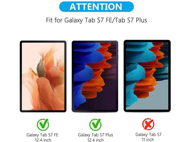 Epicgadget Galaxy Tab S7 FE Case 12.4" with Kickstand and Pencil Holder Shockproof Rugged Hybrid Cover Case for Samsung Galaxy Tab S7 FE 2021 12.4...