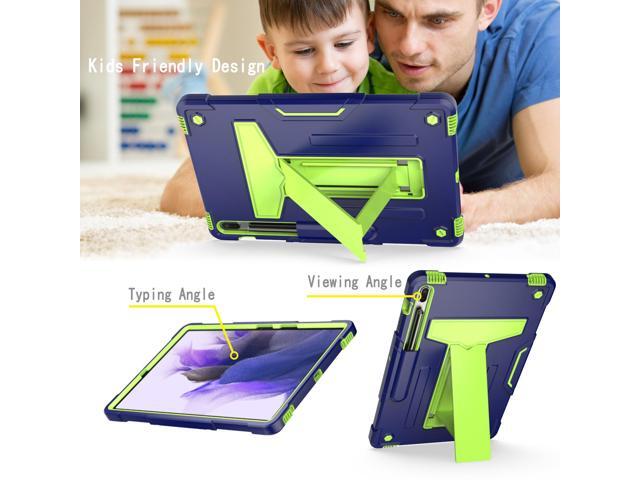 Epicgadget Galaxy Tab S7 FE Case 12.4" with Kickstand and Pencil Holder Shockproof Rugged Hybrid Cover Case for Samsung Galaxy Tab S7 FE 2021 12.4...