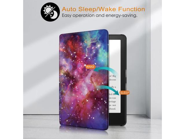 EpicGadget Case for Kindle Paperwhite (11th Generation, 2021 release, 6.8' display) PU Leather Smart Book Cover Case for Amazon All-new Kindle...