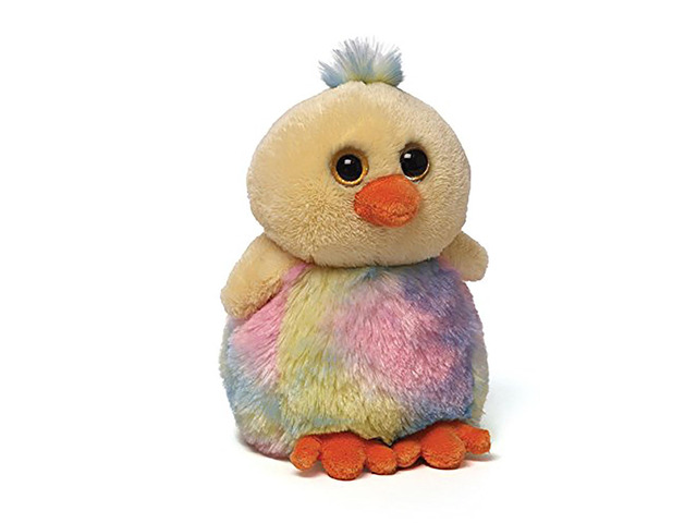 Gund Rosalita Tie Dye Chick Duck Plush Stuffed Animal Toy, 5'
