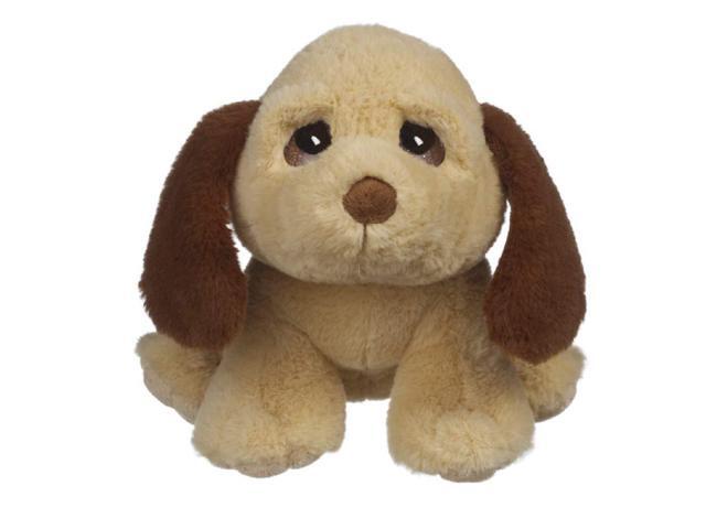 Ganz Baby Girl Boy Plush Stuffed Animal Toy Heart Tuggers Brown Rescue Dog
