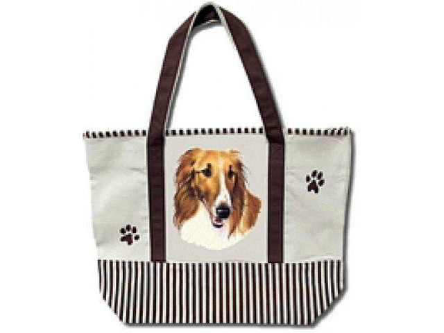 ES Pets 68575-117 Borzoi Heavy Duty Canvas Tote Bag
