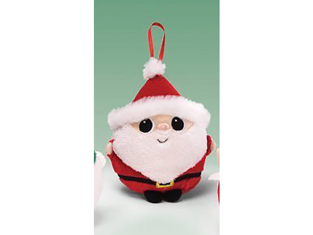 Gund Jeepers Peepers Plush Stuffed Animal Ornament - Santa, 4'