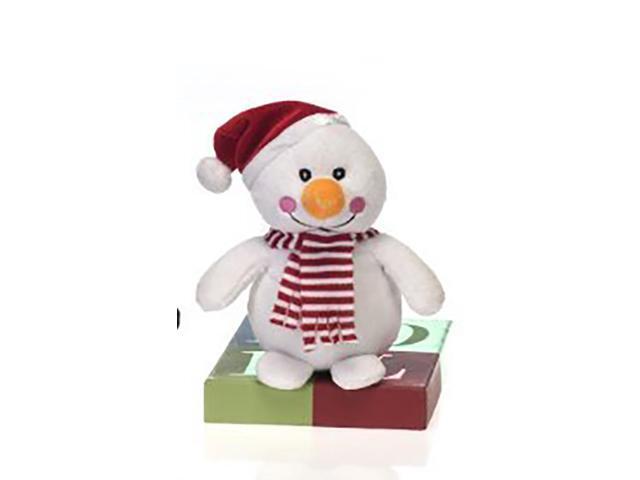 Snowman Holiday Christmas Pal Plush Stuffed Animal 6' by Fiesta
