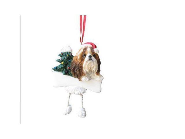 E & S Pets 35356-38 Shihpoo Dangling Dogs Ornament