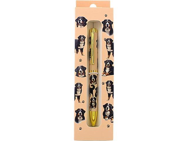 E & S Pets Refillable Ball Point Pen in Gift Box, Bernese Mountain Dog