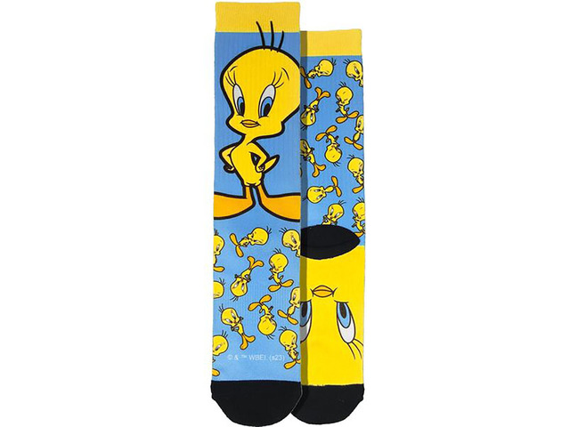 Spoontiques Fun Crew Socks, One Size Fits Most - Tweety