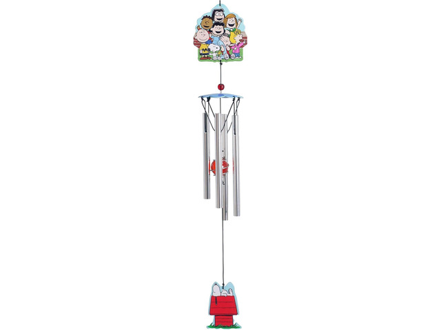 Spoontiques Decorative Chimes for Yard and Garden, Peanuts Group Wind Chime